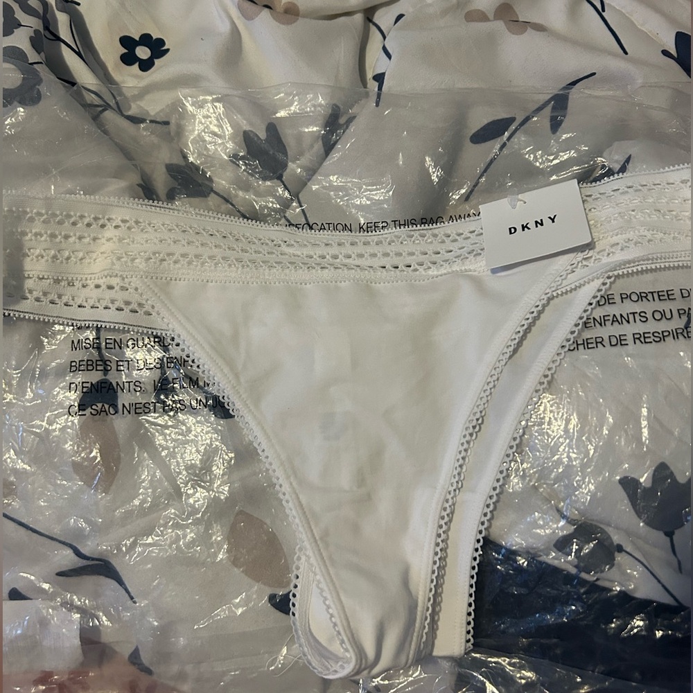 Brand New 3 pack DKNY Thongs